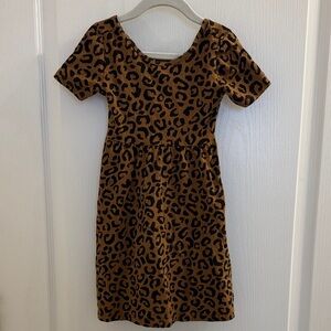 Old Navy Leopard Print Kids Casual Dress